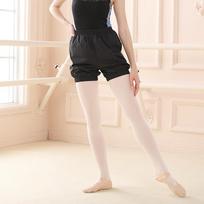 Women Ballet Dance Shorts Baggy Sport Sweat Pants Adult Cycling Jogging Trousers Tracksuit Pants Ballerina Dance Tracksuit Pants XS juoda