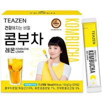[TEAZEN] Lemon Kombucha Tea 30 Sticks yellow