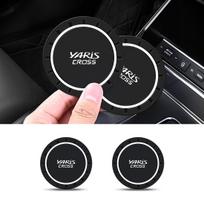 YARiS CROSS Drink Holder Pad with Logo 2.8 x 2.8 inches (7 x 7 Yaris Cross Exclusive juoda