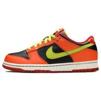 Nike Dunk Low GS Orange Blaze Cactus Kids Sneakers Black Bright-Cactus-Green Atom-Red 310569-032 36.5
