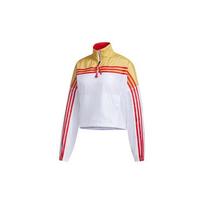 Adidas Urban Anorak Jacket Women Outerwear White Yellow GJ9020 L