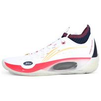 Li Ning Wade 808 Ultra Fabric Morning Comfort Shock Absorption Non-Slip Wear-Resistant Low-Top Basketball Shoes Men sneaker White Red ABAS113-6 45
