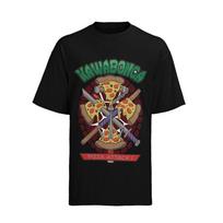 Retro Vėžlys Ninja Shredder Pica Streetwear Animacinis Bio Vyriški Marškinėliai L