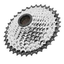 Mountain Bike 10 Speed Spin Flywheel Speed Tower Freewheel 11‑36T Bike Rear Hub Flywheel Sprocket Cycling Parts Silver