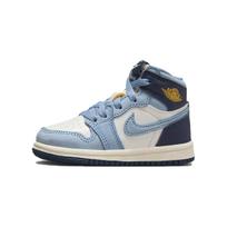 Air Jordan 1 Retro High OG TD First in Flight Baby Sneakers Blue University-Blue Midnight-Navy FD2598-400 26
