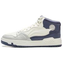 Li Ning Common 80s Simple Comfortable Durable Shock Absorption High-Top Sneakers Men Sneakers AGCV407-3 41