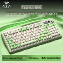 AULA S99Pro Trijų režimų RGB apšviečiama klaviatūra