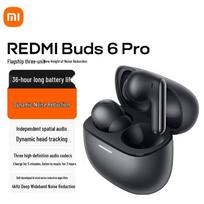Redmi Buds 6 Pro True Wireless Noise-Cancelling Earbuds mistinės juodos spalvos