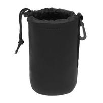Waterproof Soft Neoprene Camera Lens Pouch Bag for Most Digital SLR Camera Lenses Drawstring Protector Case
