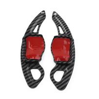 Automobilio vairo perjungiklio pailginimas, skirtas Volkswagen Golf 5 Golf 6 Jetta Passat Polo Sharan Tiguan Touareg Touran Scirocco juoda