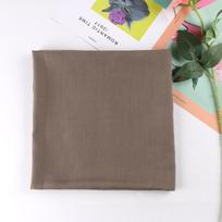 110Cm Cotton Viscose Square Scarf Muslim Woman Hijab Shawls Solid Color Headband Lady Simple Hair Wraps Islam Turban