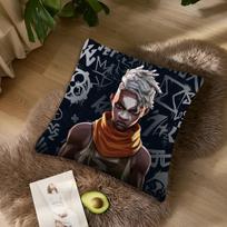 Cartoon A-Arcane  Vi J-Jin Ekko Pillow Case Home Sofa living Room Office  Printing Comfort Decoration Nordic Simplicityz, 30x30cm