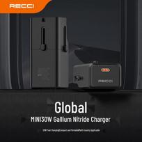 Recci RCG-P07 Mini 30W USB-C GaN Fast Charger