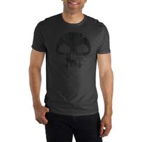 Bioworld MTG Magic The Gathering Mana Skull Men's Grey T-Shirt S juoda