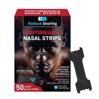 50 Pcs Nasal Strips for Snoring and Breathing, Extra Strength Help Stop Snoring and Instant Nasal Congestion Relief