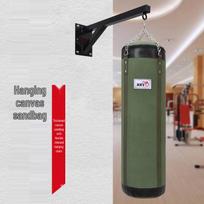 Adult Canvas Hanging Punching Bag for Home Strength Training Hollow 60cm