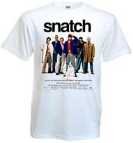 26 SNATCH Movie Poster T shirt white all sizes Unisex T-Shirt XL