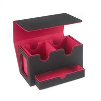 Commander Deck Storage Box for TCG Cards - Triple Sleeved Game Case with Magnetic Closure, Fits 100+ Cards