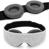Manta Sleep Mask: 100% Light Blocking, Zero Eye Pressure, Comfortable, Adjustable, Perfect Sleep 3D Eye Mask