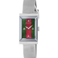 Gucci YA147401 G-Frame moteriškas laikrodis 34mm sidabras