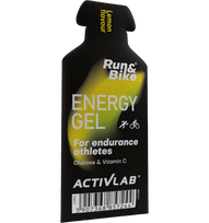 ActivLab Energy Gel Run and Bike, Lemon, 40 g