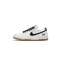 Nike Dunk Abrasion Resistant Low top Skateboard Shoes Men's White Black FQ6965-700(Team333-White Gum) 38