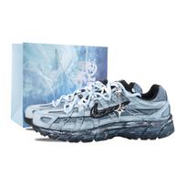 Nike P 6000 Slip Resistant Abrasion Resistant Low top Running Shoes Men's Black Blue CD6404-002(Team626-) 41