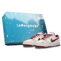 Nike Big Lemon Joy Low top Skateboard Shoes Men's White 355152-150(Team399-S-BOX) 40