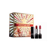 DIOR Lipstick Intense Blue Gold Dual Makeup Set Star Wishes Red Luck Limited Edition Gift Box Velvet Smooth Lasting High-Level Feeling No Stitches mėlyna