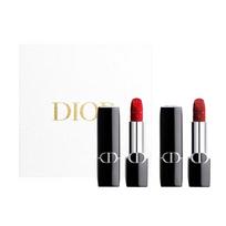 DIOR Intense Blue Gold Lipstick Dual Pack Makeup Set Easy to Color Natural 3.5g+3.5g mėlyna