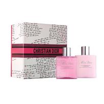 DIOR Miss Olympic Rose Fragrance Body Care Gift Box 2026 Valentine's Day Limited Moisturizing and Long-lasting Holiday Gift for Girlfriend 175ml+175ml rožinio aukso spalvos
