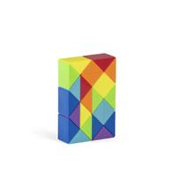 24-72 Segment Colorful Magic Cube 3D Puzzle Board Magic Snake Toy Transformable Fidget Children's Intelligence Puzzle Game