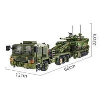 Panlos Plyta 688003 Antrojo pasaulinio karo 99A Tanko Transportavimo Automobilio Modelis Karinių Ginklų Serija PASIDARYK pats Žaislai Statybinės Detalės Dovana Berniukams 2784 Vnt.
