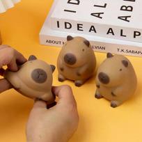 Capybara Squeeze Toy, Soft TPR Anti-Stress Pinch Toy, Cute Animal Decompression for Kids Adults United States