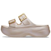 Crocs šlepetės moteriškos smėlio spalvos su auksiniu akcentu 215552-2TC 37/38