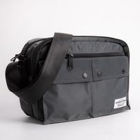Men's Lightweight Urban Casual Crossbody Messenger Bag pilka spalva