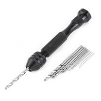 Multi-Purpose Mini Size Hand Drill Rotary Tool Micro Drill Bits Drill Bits Set Wood Drilling Tool Precision Work