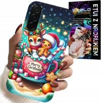 Etui Do Samsung Galaxy A36 5G - Renifer Z Piernikiem Merry Christmas
