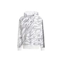 Adidas All Szn Snack Attack French Terry Pullover Hoodie White Unisex Streetwear IV7018 XL