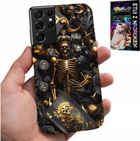 Etui Do Samsung Galaxy S21 Ultra - Król Poker Kości As Wzory Dla Men +Folia