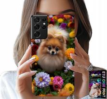 Etui Do Samsung Galaxy S21 Ultra - Słodki Piesek, Pomeranian Case + Folia
