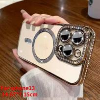 Stylish Ins Style Phone Case For Iphone 15/13/11 Anti-drop Function In Various Colors auksas