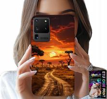 Etui Do Samsung Galaxy S20 Ultra - Safari Afryka Zachód Słońca Piękne Widok