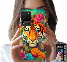 Etui Do Samsung Galaxy S20 Ultra - Zwierzęce Wzory Tygrys Tygrysek Case