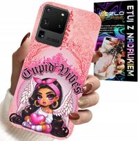 Etui Do Samsung Galaxy S20 Ultra - Cupid Vibes Z Uroczą Aniołkiem Plecki