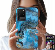 Etui Do Samsung Galaxy S20 Ultra - Marmurkowe Wzory Obudowa Case + Folia