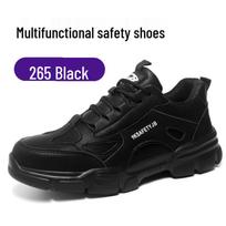 All-Season Lightweight Microfiber Safety Shoes: Anti-Smash, Puncture-Resistant, Comfortable, Long-Standing Protection