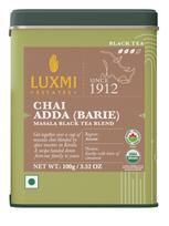 LUXMI Estates Masala Chai Powder 100Gm Pack | Chai Adda-Bari | Organic Black Tea | Strong, Robust & Aromatic Masala Chai | Indian Spice Chai Enrich