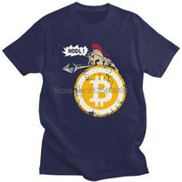Bitcoin HODL Your Cryptos Cryptocurrency T Shirt Mens 100 Cotton Print Tshirt Streetwear Clothes Short Sleeve BTC Tee Tops S įvairiaspalvis