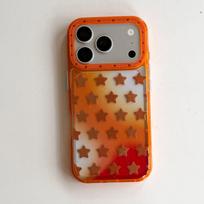 Gilded Resin Polka Dot Star iPhone 15 Pro Max Case with 17 Pro Lens Compatibility iPhone 14 Pro Max